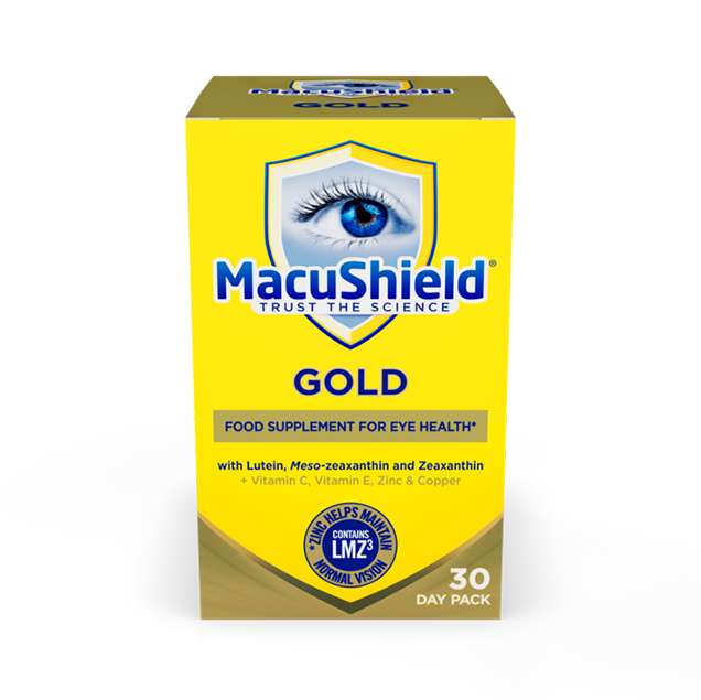 Macushield Gold kosttillskott 90-pack (30 dagar)