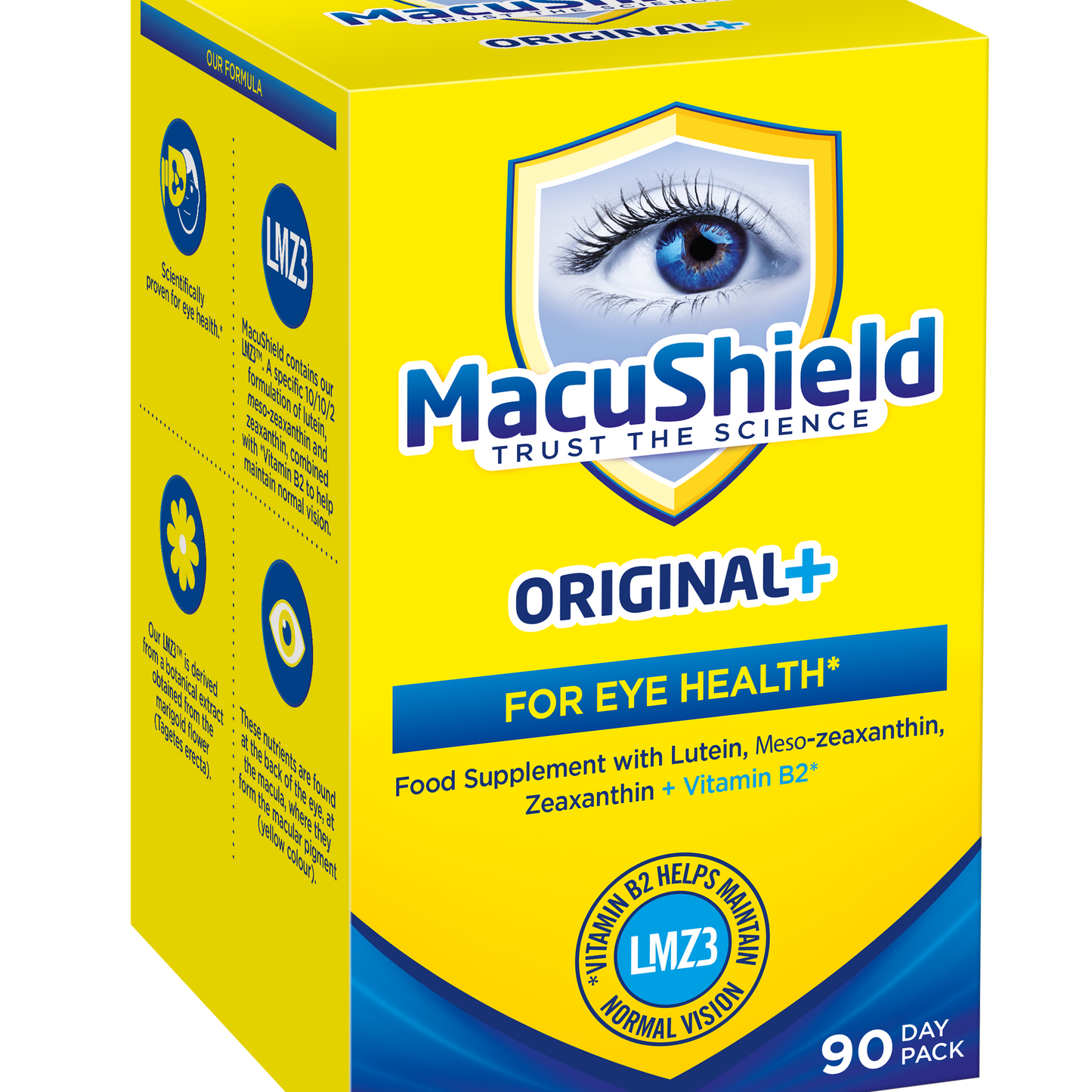 Macushield Original kosttillskott 90-pack (90 dagar)
